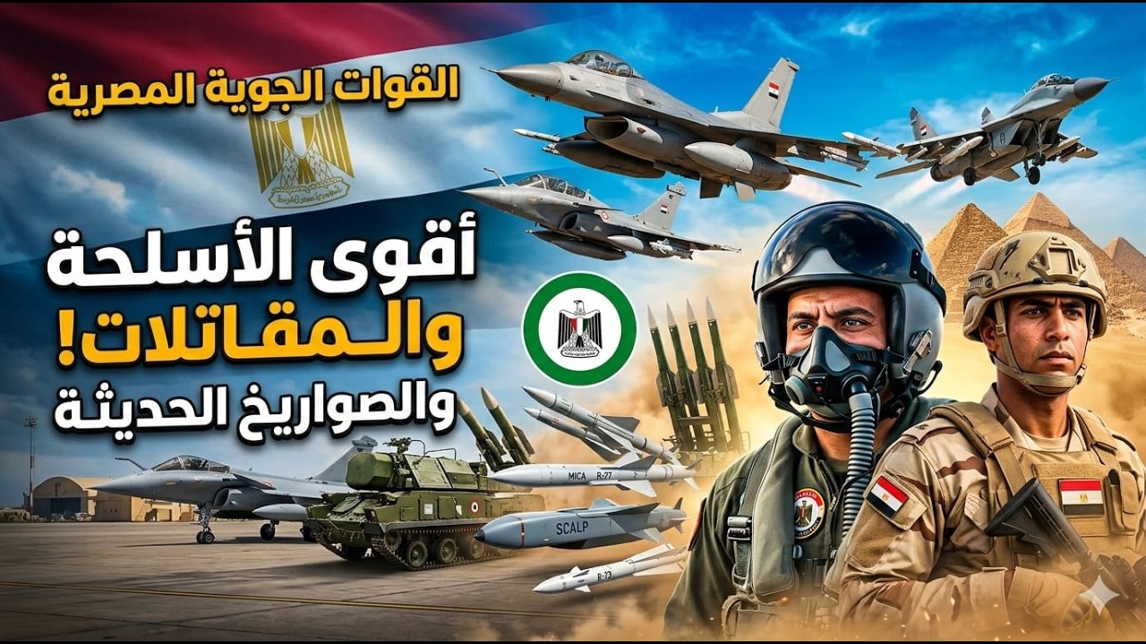 عاجل وخطير بعد ضـ رب #إيران.. القوات الجوية المصرية رعب السماء الذي تخافه #أمريكا و #إسرائيل