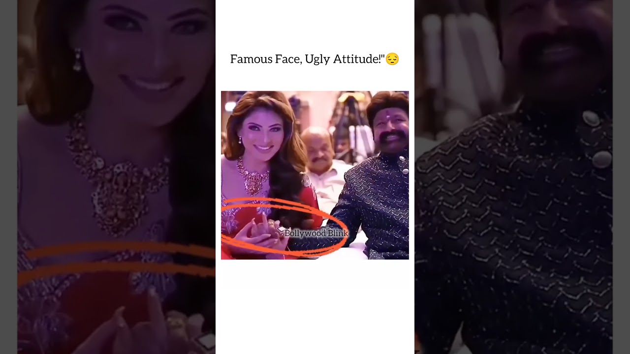 Famous Face, Ugly Attitudes!