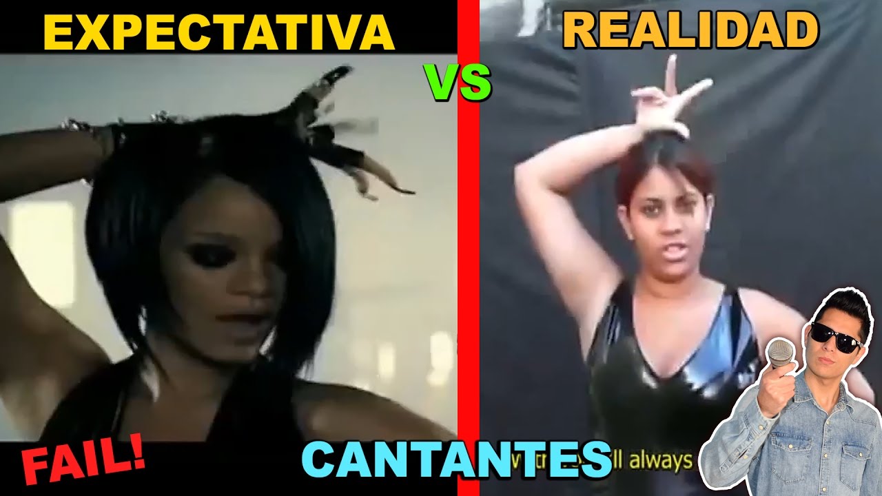 CANTANTES: Expectativa VS Realidad