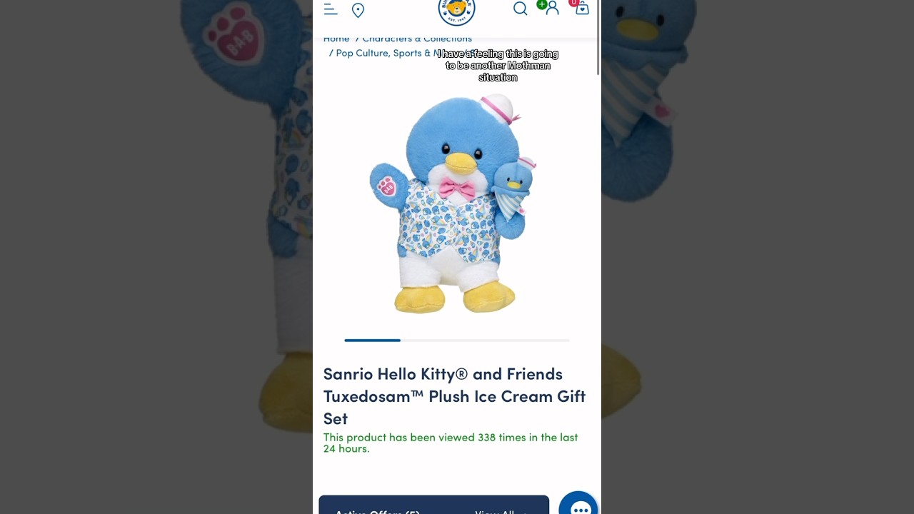 #sanrio #tuxedosam #sanriogirl #sanrioaesthetic #hellokitty #buildabear #buildabearworkshop