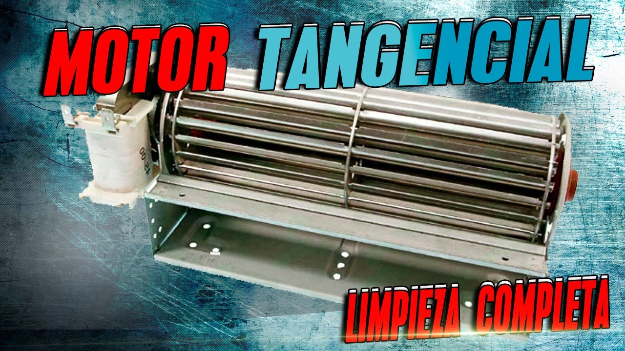 Limpieza del motor MOTOR TANGENCIAL | Estufa de pellets #002