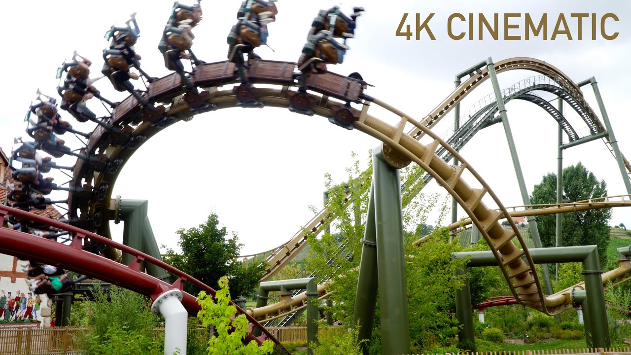 Hals-Über-Kopf Cinematic Look | Tripsdrill's Suspended Thrill Coaster