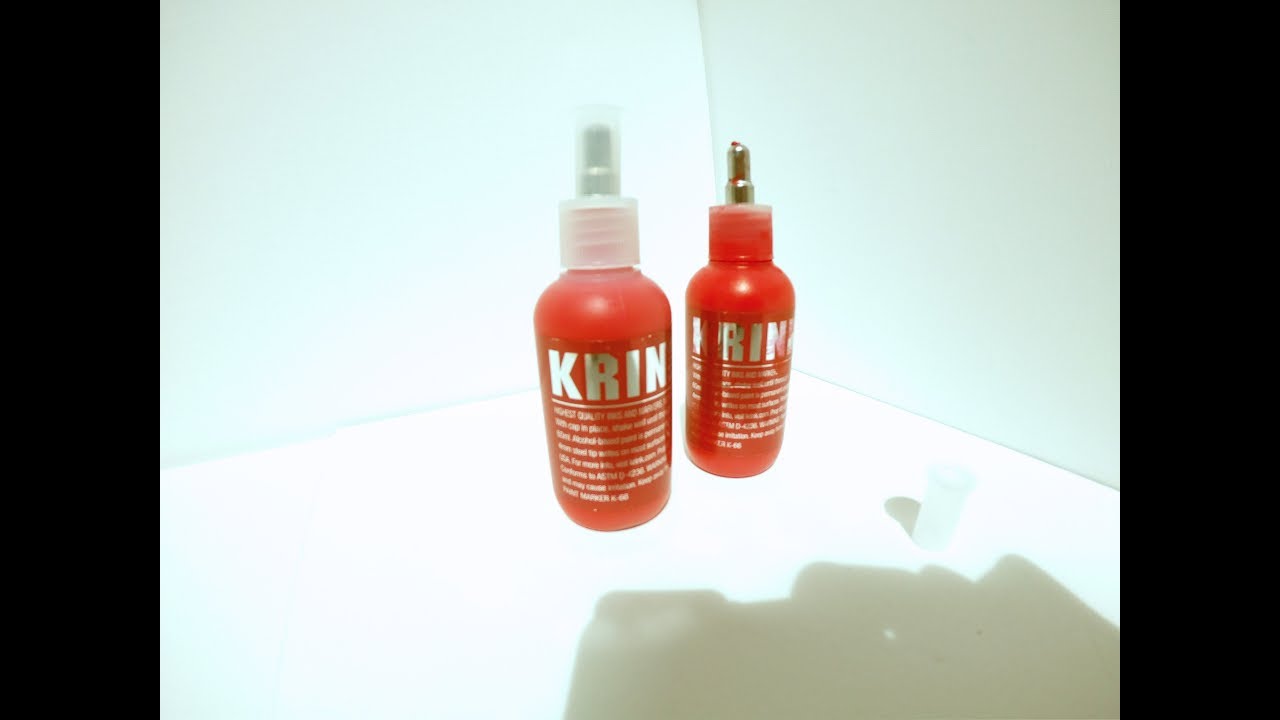 Krink K66 Steel Tip Paint Marker Review and Tagging Surface test