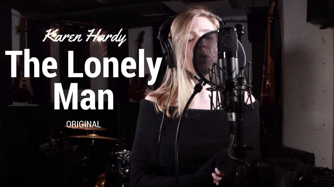 Karen Hardy - The Lonely Man ( Original ) Live in Studio Slate Digital VMS