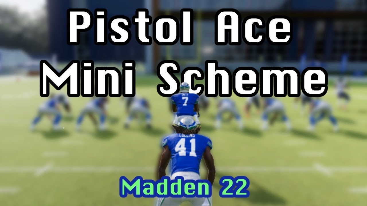 *SIMPLE AND BALANCED* Pistol Ace Mini Scheme | Madden 22 Tips & Tricks