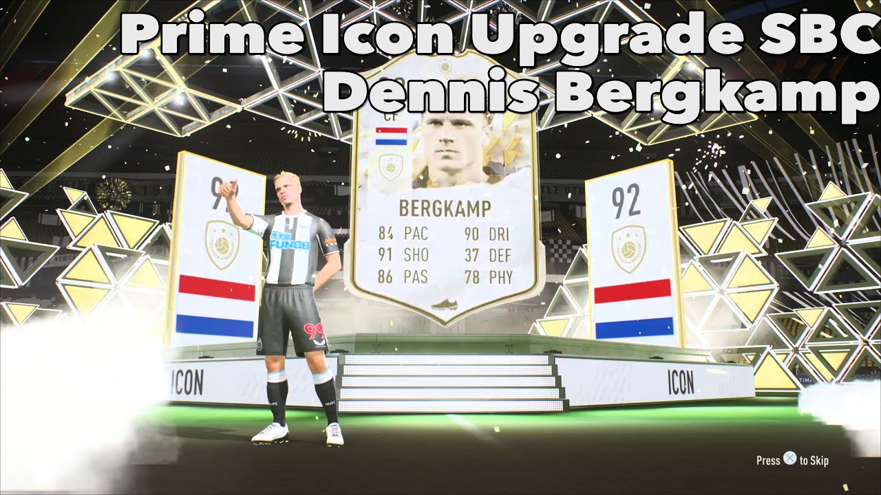 Prime Icon Upgrade SBC | Dennis Bergkamp