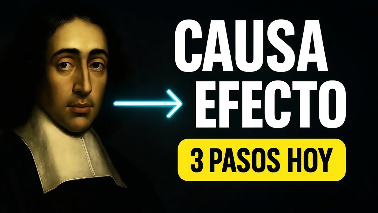 Spinoza revela la LEY DE CAUSA Y EFECTO: 3 pasos para resultados HOY
