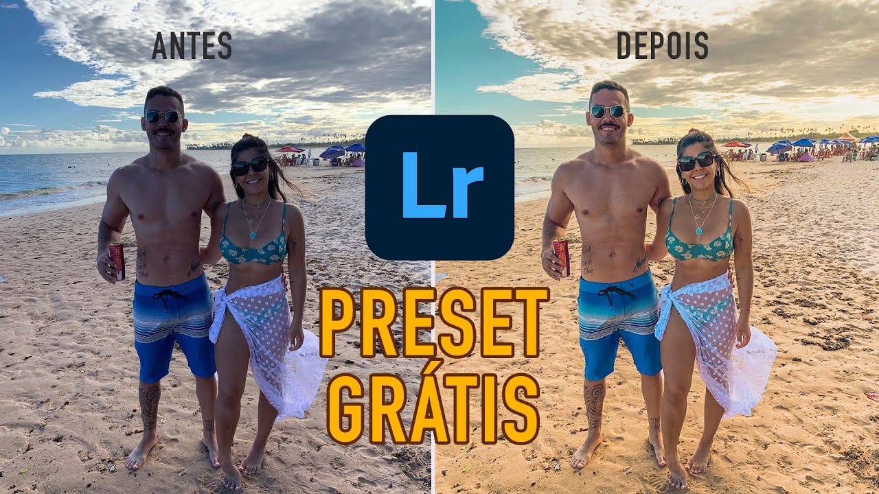 Como editar fotos na Praia + Preset Grátis (Lr pra Android, IOS e PC)