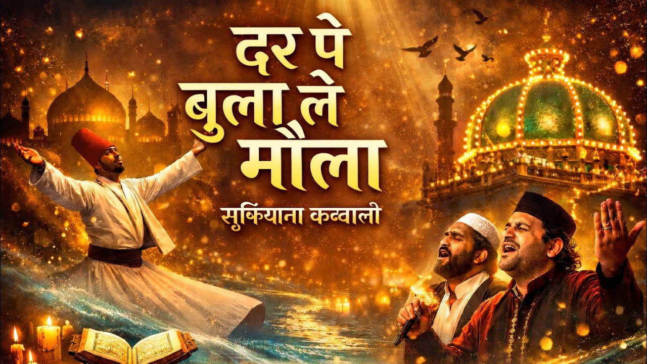 रूह को सुकून देने वाली क़व्वाली | दर पे बुला ले मौलाMost Beautiful Sufi Kalam | Moula Dar Pe Bula