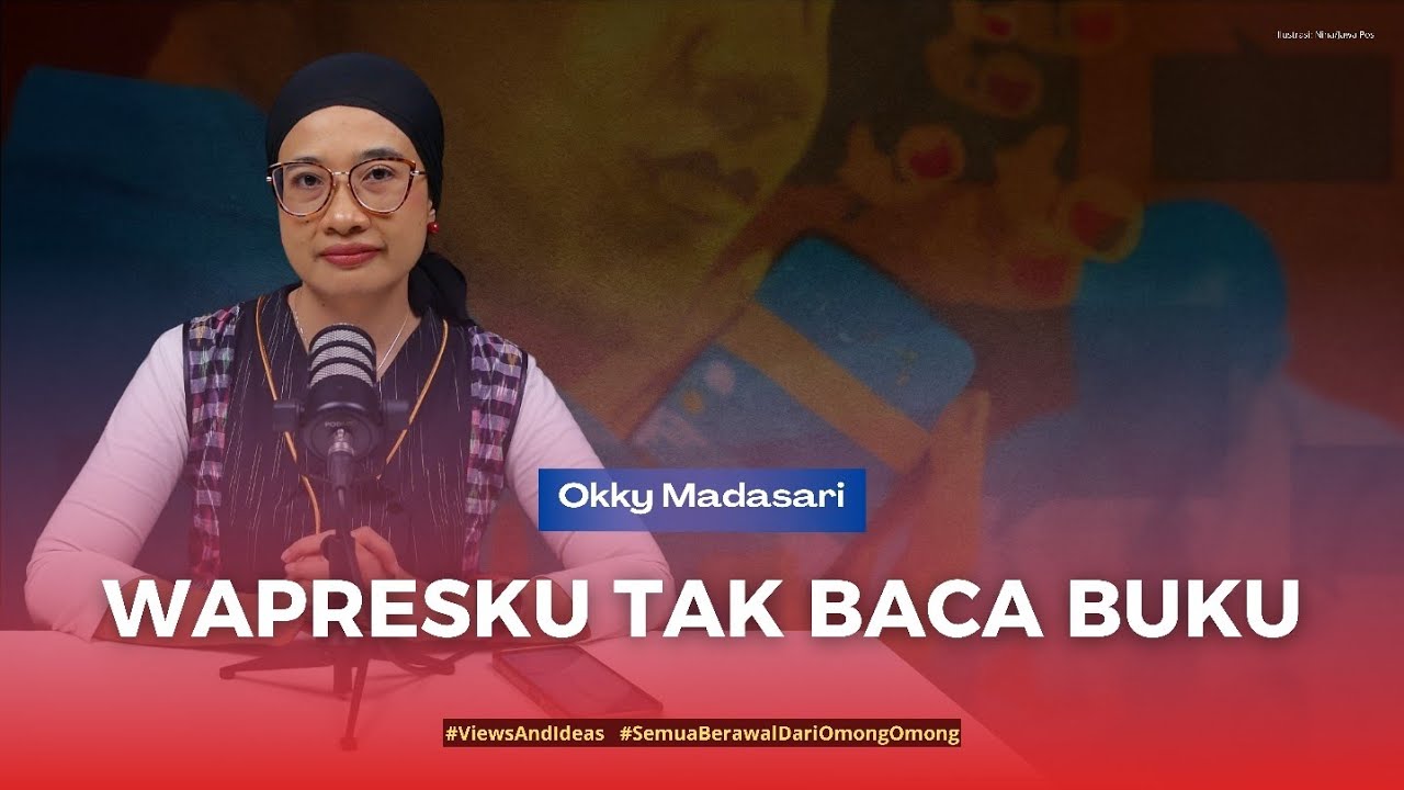 Wapresku Tak Baca Buku