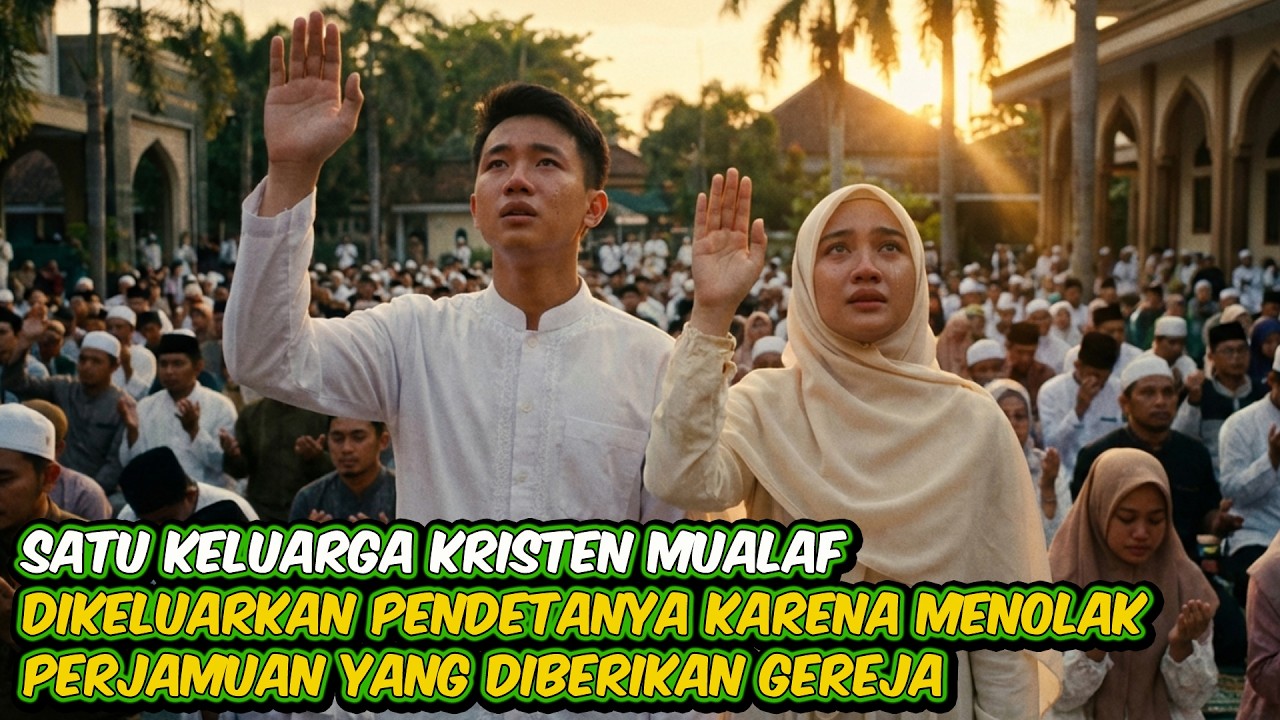 SATU KELUARGA KRISTEN JADI MUALAF DIKELUARKAN PENDETA KARENA MENOLAK PERJAMUAN YANG DIBERIKAN GEREJA