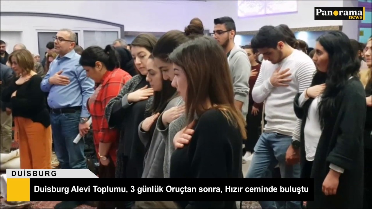 Duisburg Alevi Toplumu, 3 günlük oruçtan sonra, Hızır ceminde buluştu