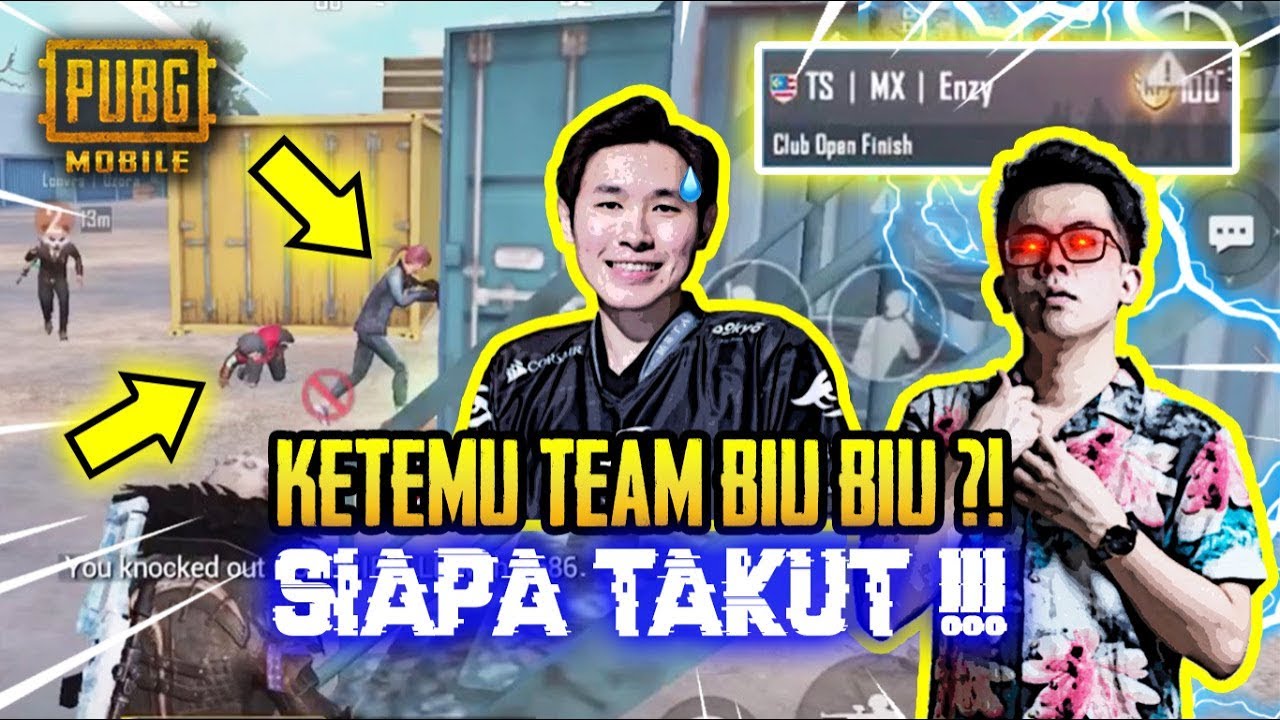KETEMU TEAM BIUBIU DI DALEM GAME ?! SIAPA TAKUT !!! - PUBG MOBILE INDONESIA