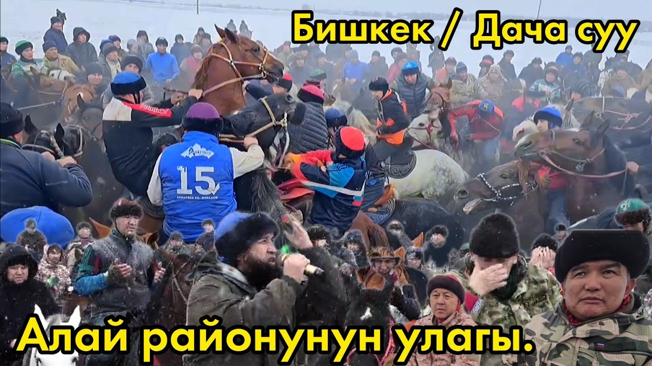 Алай районунун улагы/ Бишкек/ Дача суу.