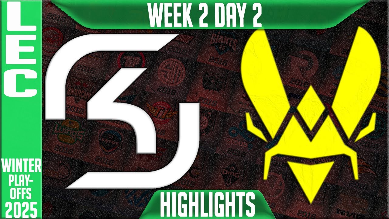 SK vs VIT Highlights | LEC Winter Playoffs BO1 W2D2 26-01-25 | SK Gaming vs Team Vitality