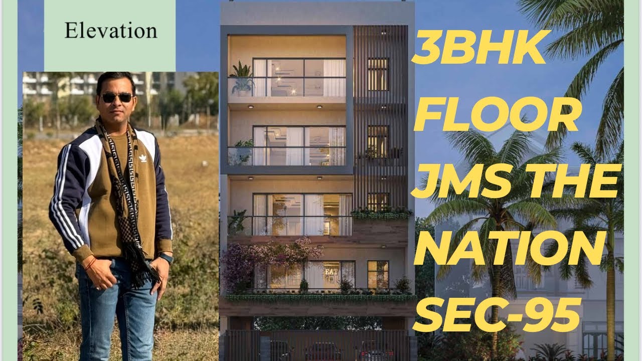 3BHK BUILDER FLOOR IN JMS THE NATION | 3bhk floor The Nation Sector-95, Gurgaon | jms the nation 95