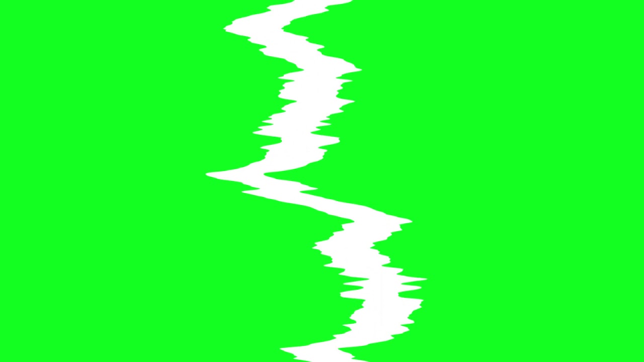 Green Screen Glitch Transitions - TV Distortion Effects