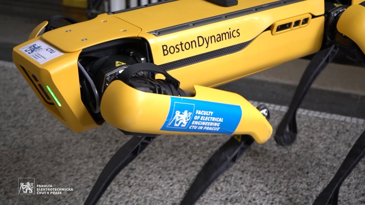 Čtyřnohý SPOT od Boston Dynamics dorazil na FEL ČVUT