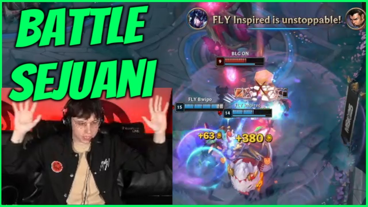 EU Really Lost Inspired 😭 Caedrel Reacts To The Most Aggressive Sejuani