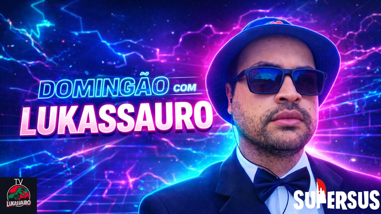 DOMINGÃO DO LUKASSAURO 🦖 | Caos, Risadas e Jogadas Insanas