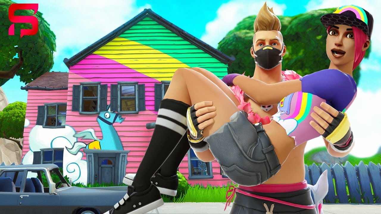 SUMMER DRIFT & BEACH BOMBER Buy Their FIRST HOUSE..... ( Fortnite Film )