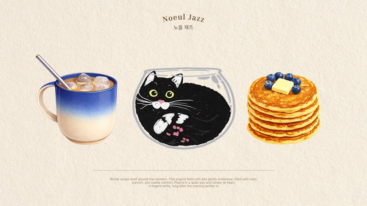 [playlist] Coffee & Perfect Chill Music • Calm Jazz ☕🩵