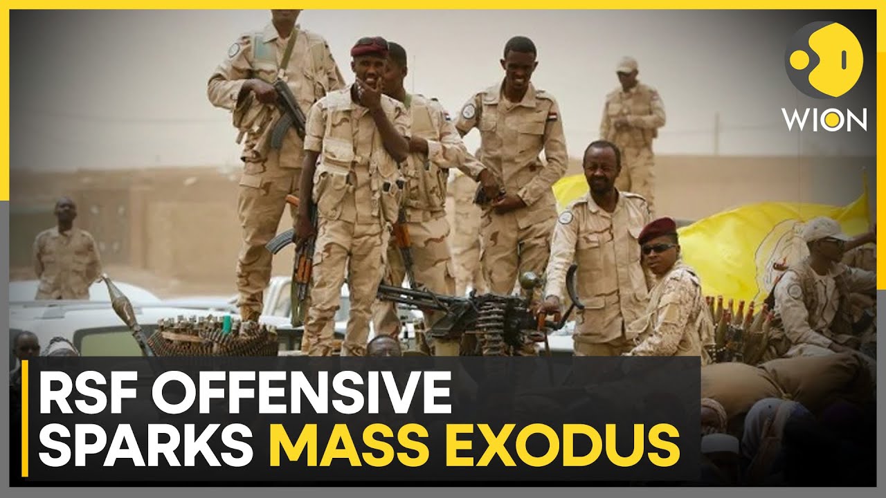 Sudan: Over 1600 Civilians Flee Sudan's Kordofan | Darfur Largely Under RSF Control | WION