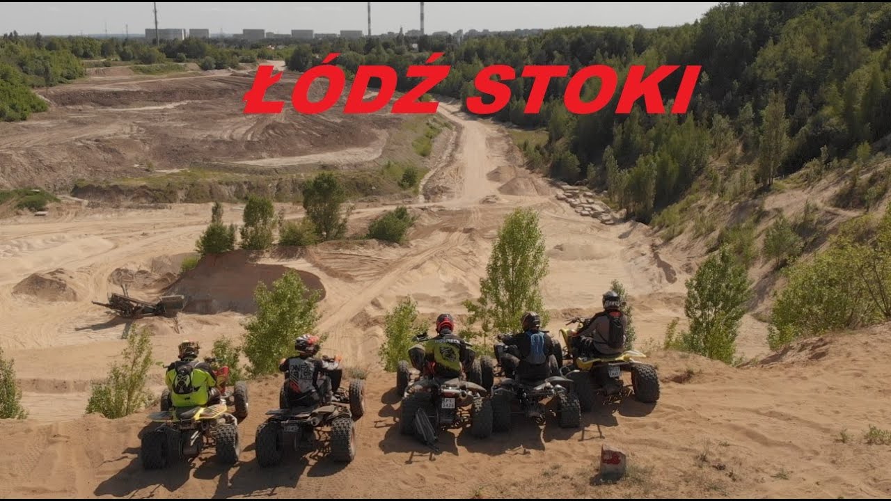 Łódź Stoki / Żwirownia / Mega podjazdy / crash atv