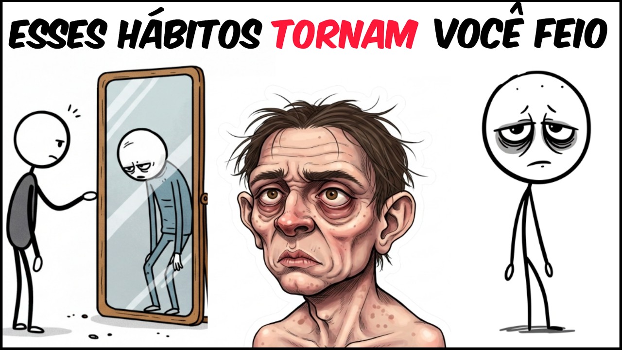 7 hábitos que te deixam feio (sem você perceber)