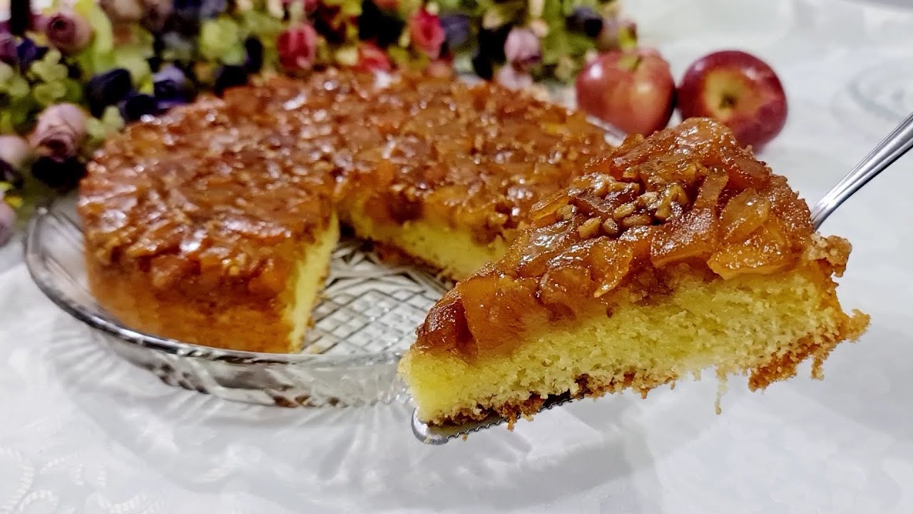 Быстро, просто и вкусно Карамелизированный яблочный пирог 2.0! Сделайте это и удивитесь!
