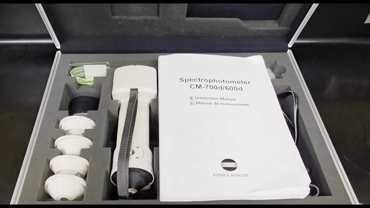 Colorimeter | Spectrophotometer CM-700d/600d, Konica Minolta