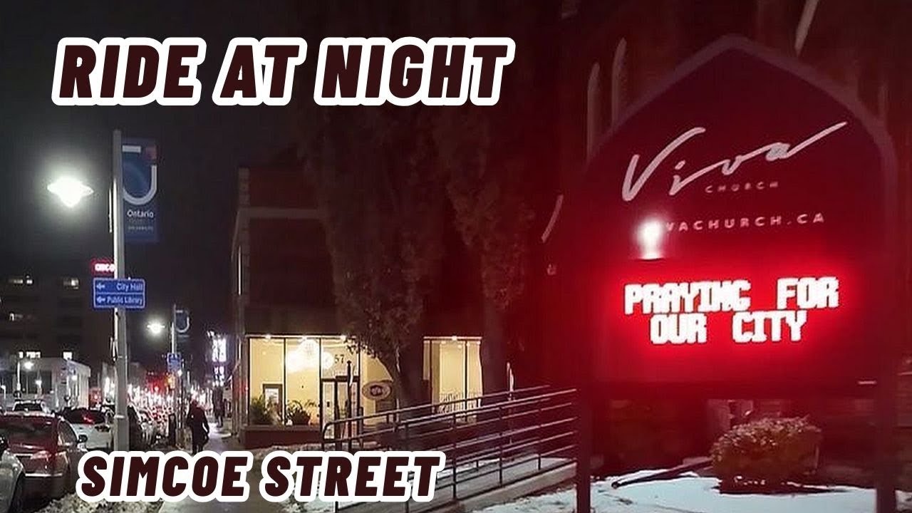 Ride At Night - Simcoe Street Oshawa