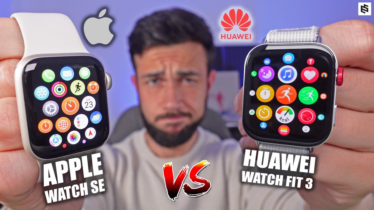 ESTÁ CLARO! ✅HUAWEI WATCH FIT 3 vs APPLE WATCH SE (2023)