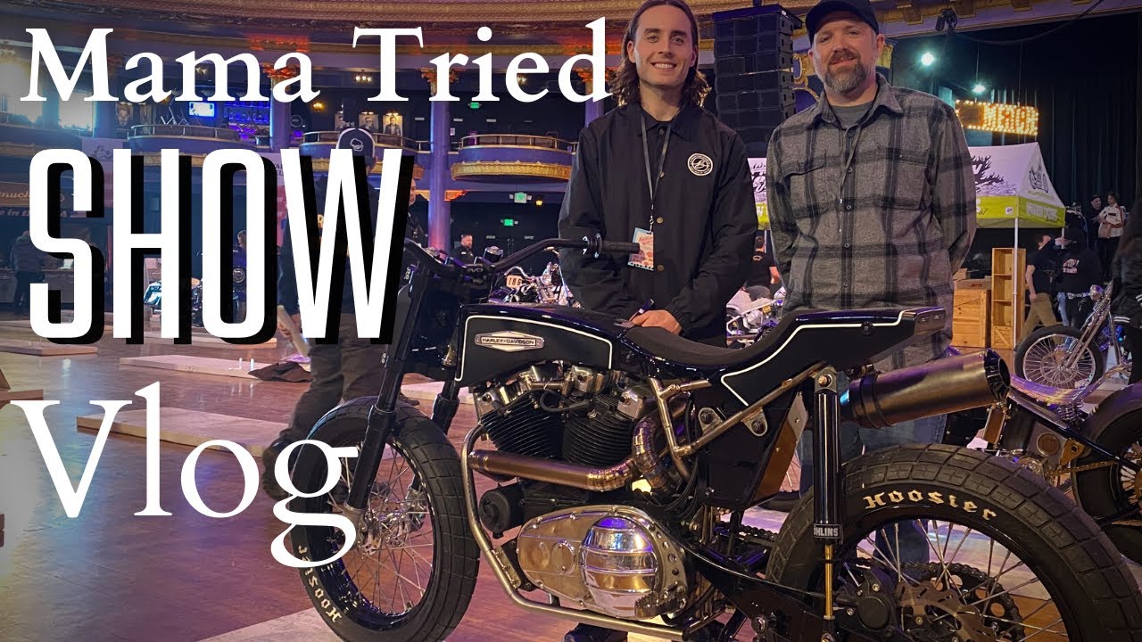 Mama Tried 2023 Motorcycle show - Invited builder - KULLYCO VLOG