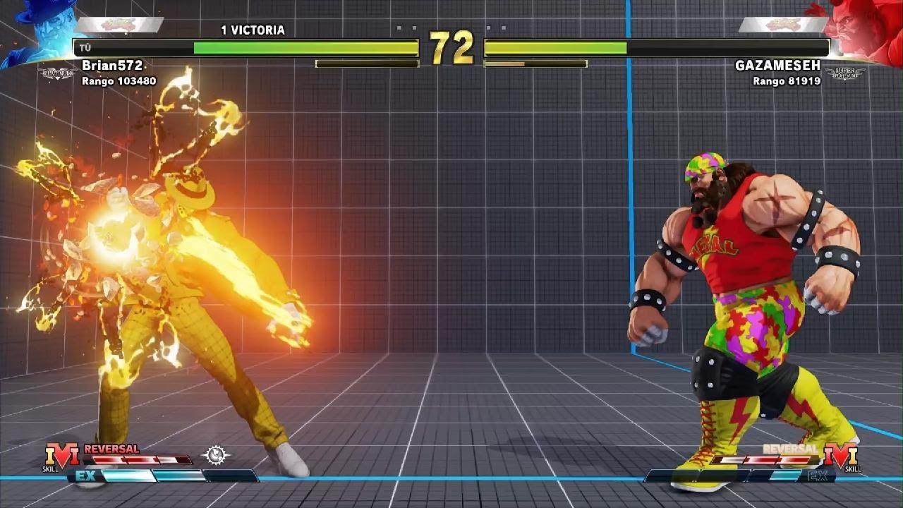 STREET FIGHTER V g vs zangief