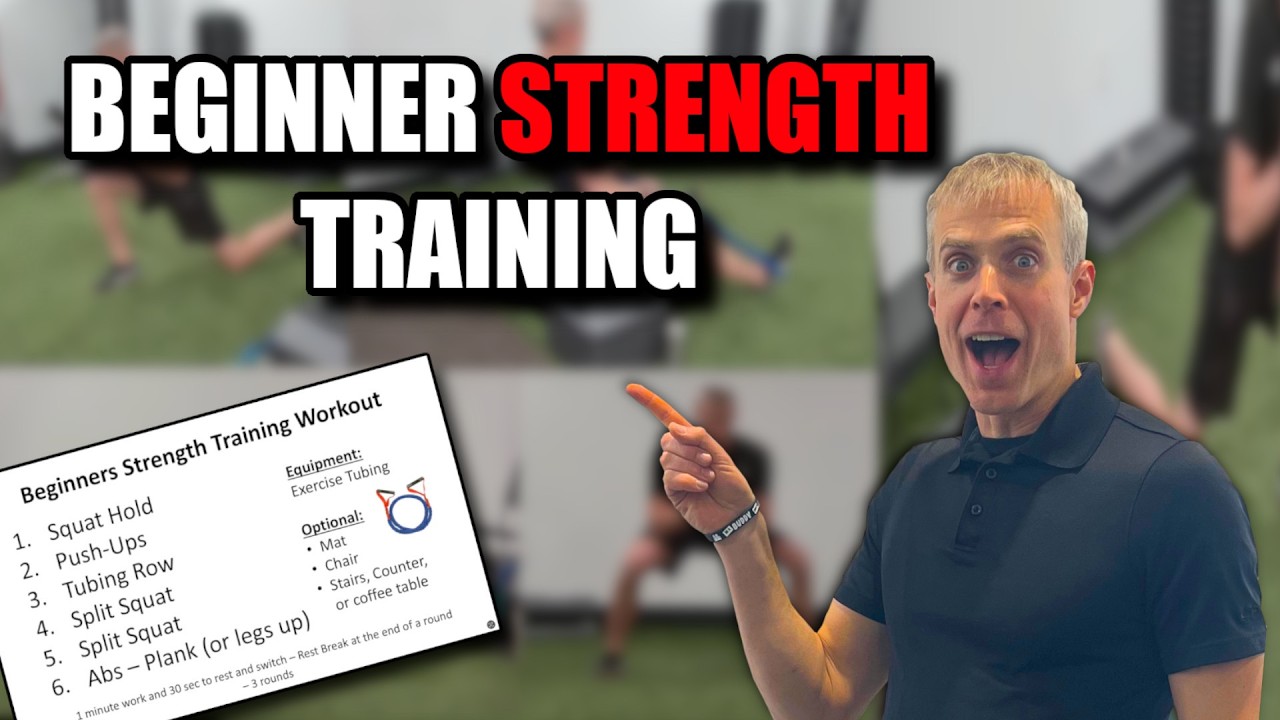 NO WEIGHTS NEEDED! Bodyweight Strength Training for Beginners (Safe & Effective)