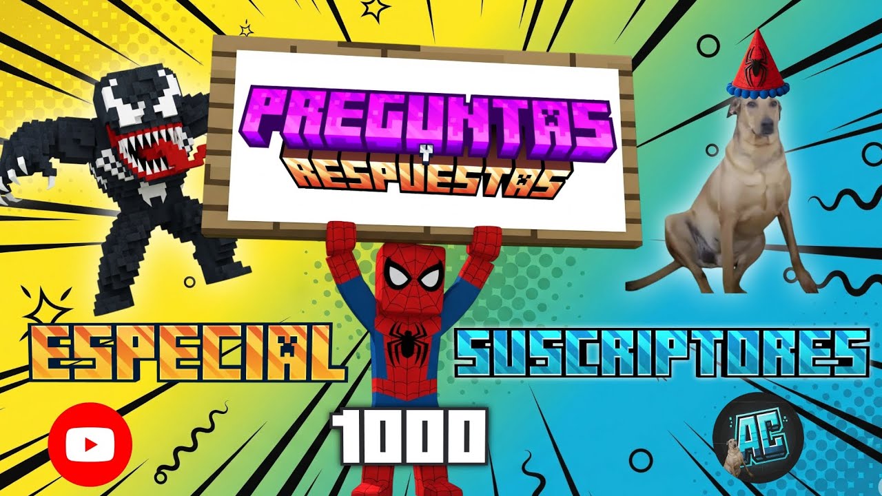 🎉 ESPECIAL 1000 SUSCRIPTORES | Preguntas y Respuestas con ArtherCraft 🎨