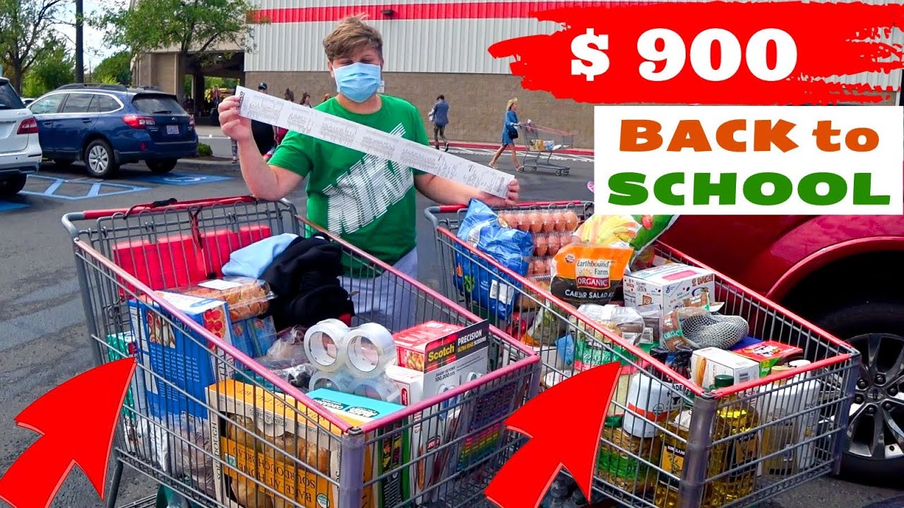 Покупки в Costco на $900 / Покупаем продукты на месяц / Покупки к школе Back to School 2020