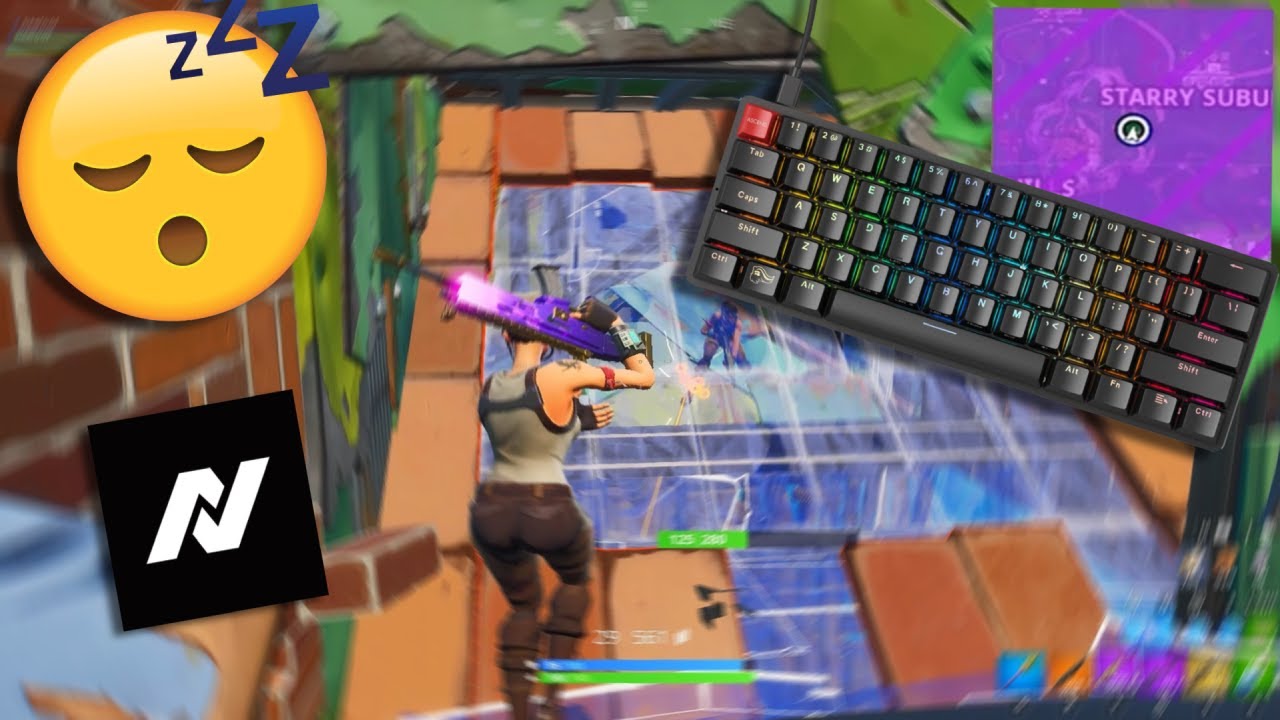 GMMK Keyboard Sounds ASMR 😍 *STACKED* Season X Project Nova Late Game gameplay🤤 4K 60FPS