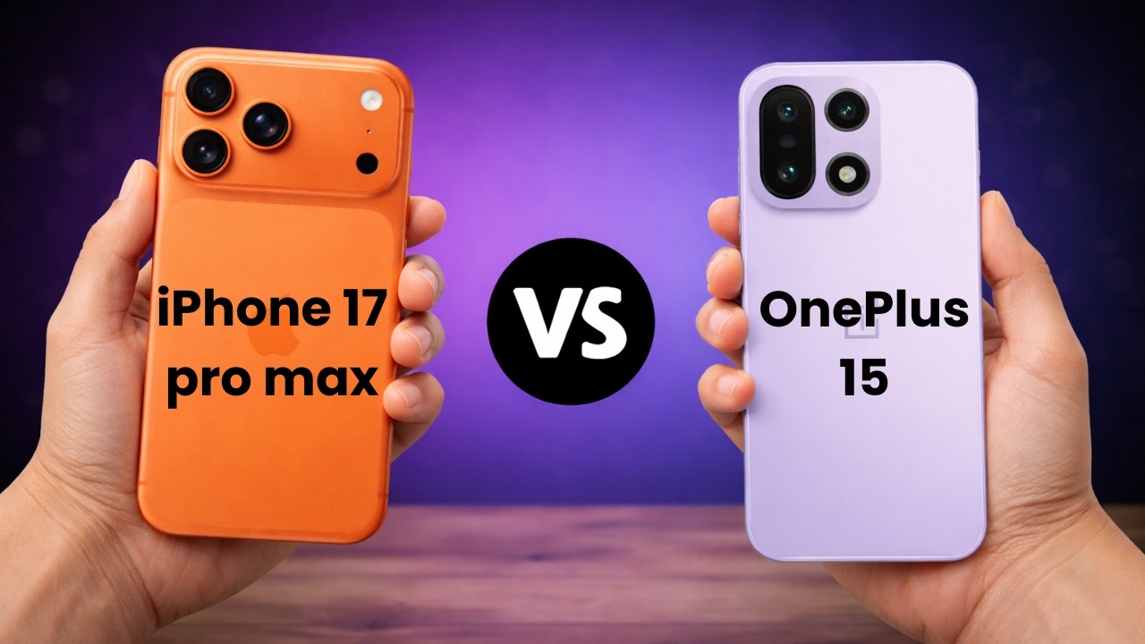 iPhone 17 Pro Max vs OnePlus 15