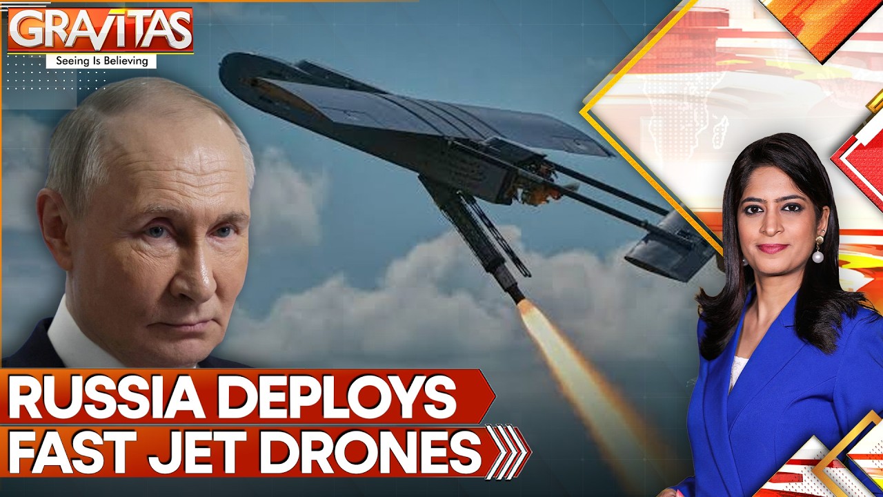 Russia Deploys Deadly Jet Drones, Shrinking Ukraine&rsquo;s Reaction Time | GRAVITAS