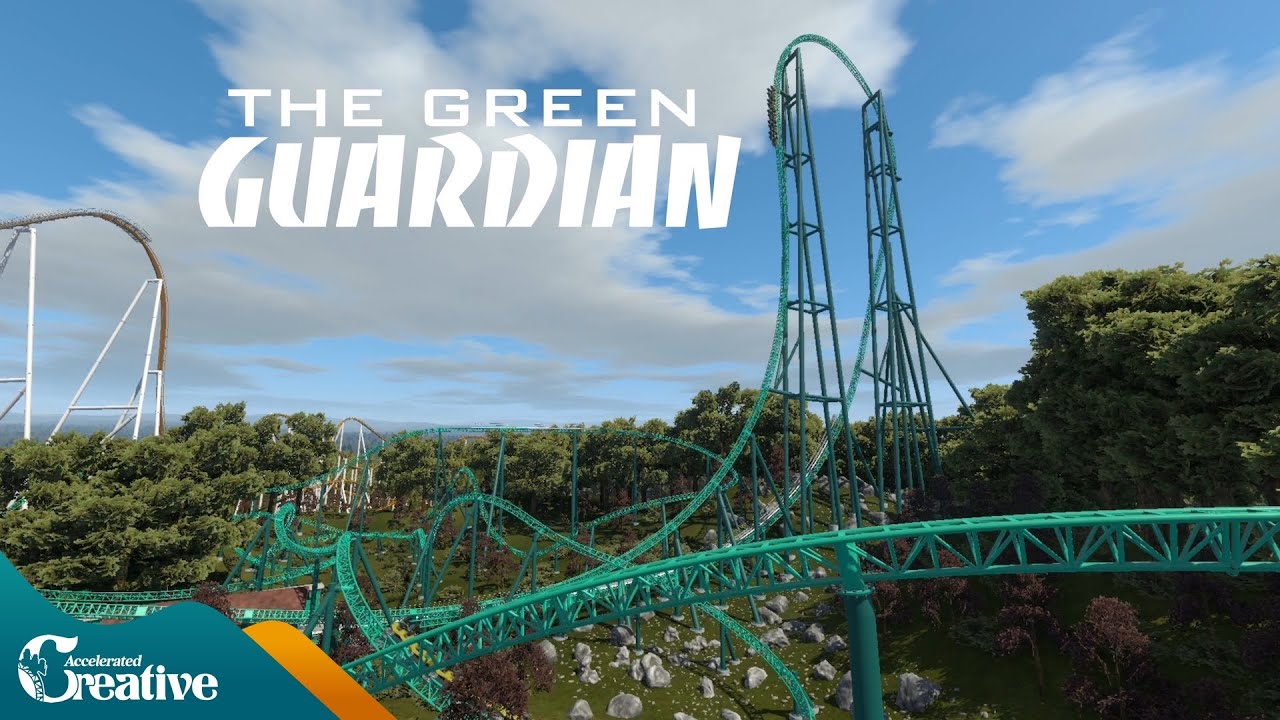 The Green Guardian - NoLimits 2 Intamin Strata Coaster Concept