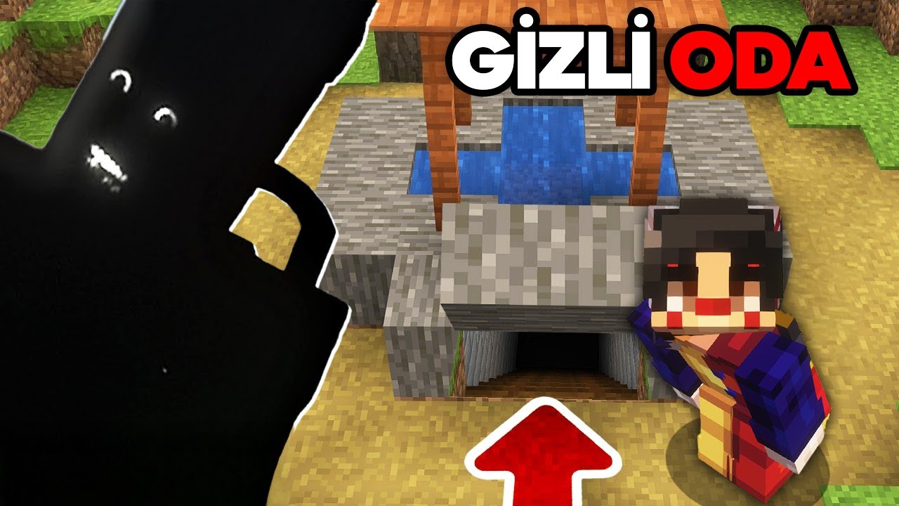 Minecraft'ta EN KORKUNÇ Saklambaç Modundan GİZLİ ODADA Hayatta Kaldım!