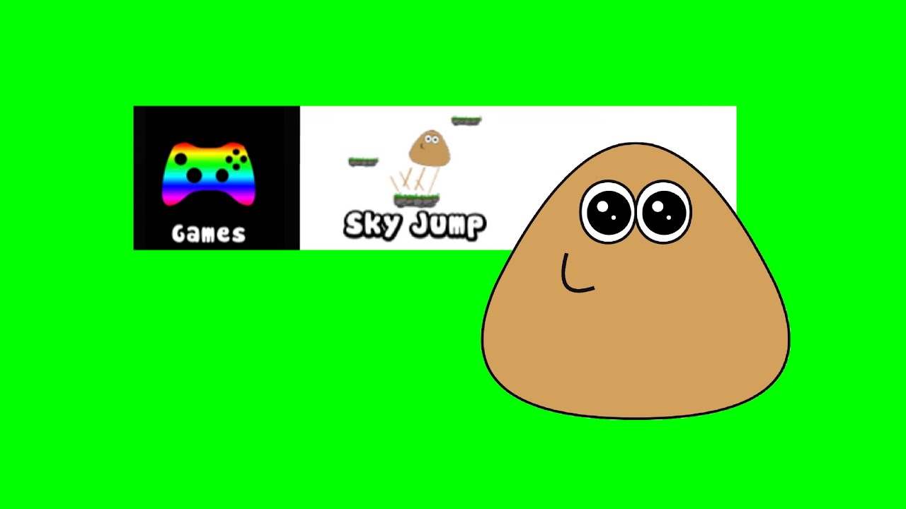 Pou GAMEPLAY - Sky Jump