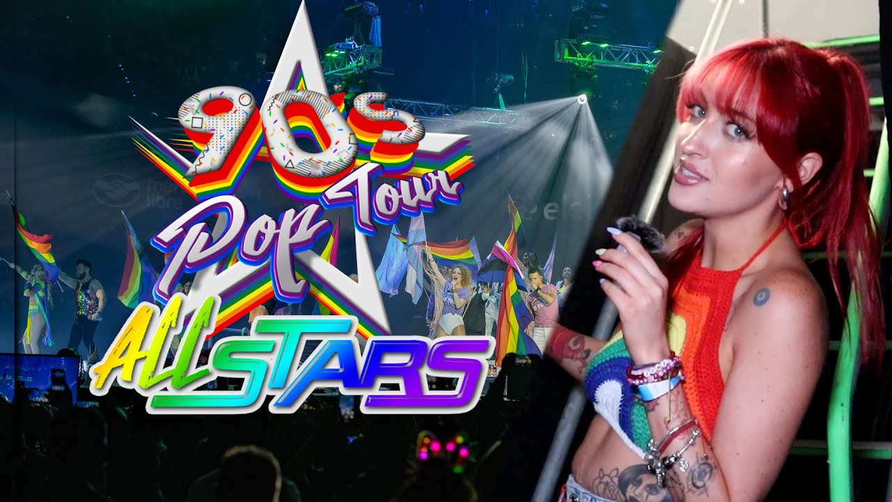 UNA NOCHE PARA FESTEJAR EL AMOR ❤️💛💚💙🩷 Así se vivió el 90's Pop Tour Pride 🏳️‍🌈:Tour VIP con Martha