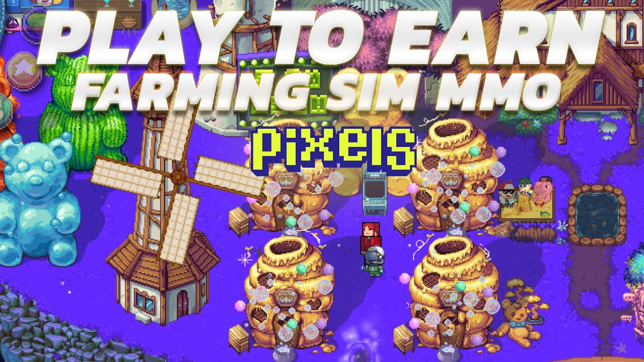 PLAY TO EARN FARMING SIMULATOR - PIXELS GAMEPLAY