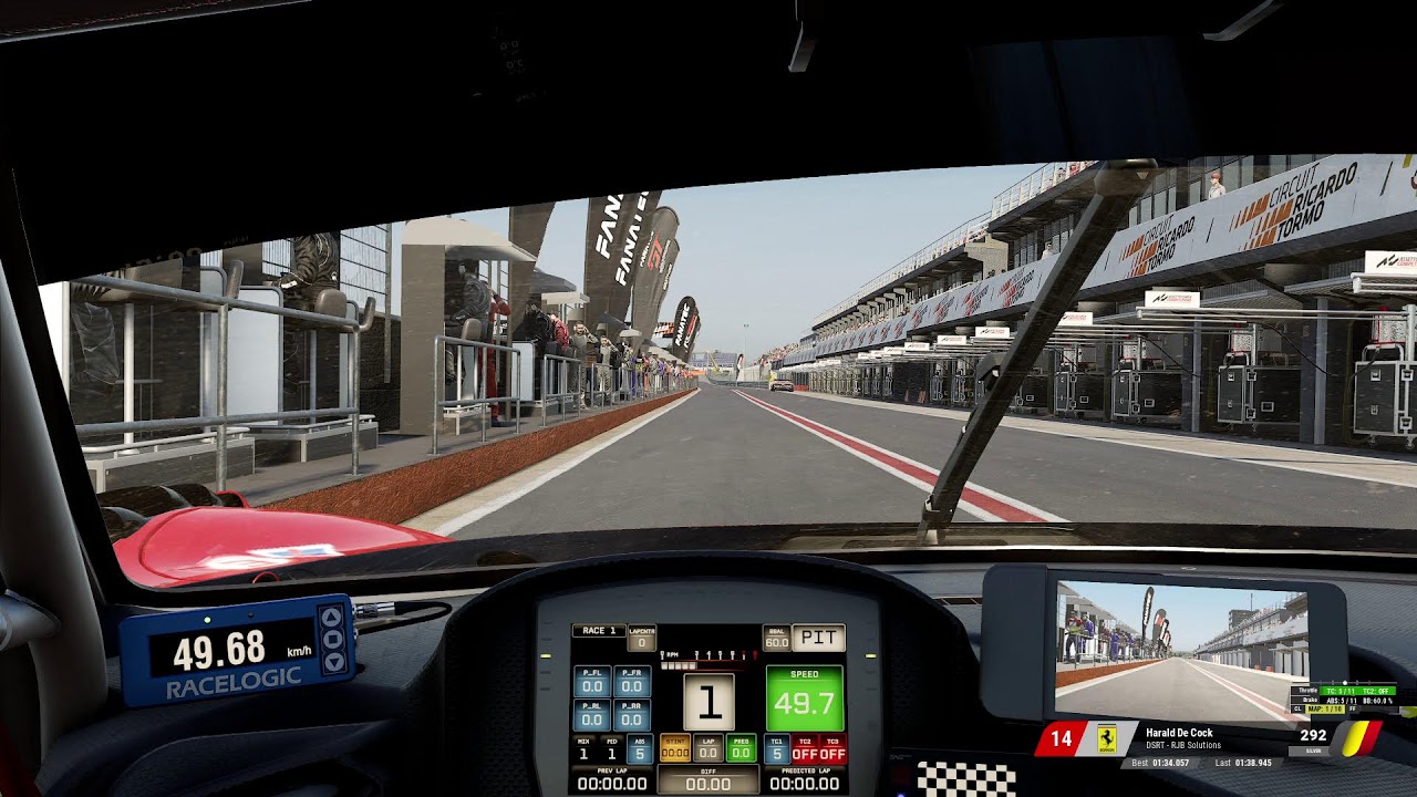 ACC HSR Motorsport GT3 Season 7 | Pro split | Race 4 | Valencia 60min