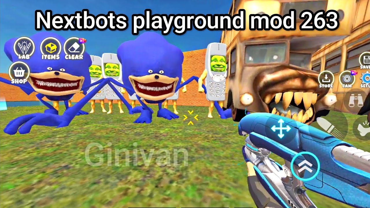 Nextbots playground mod 263