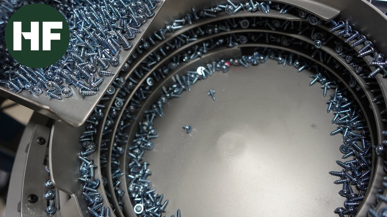Vibratory Feeder Bowl for Metal Screws