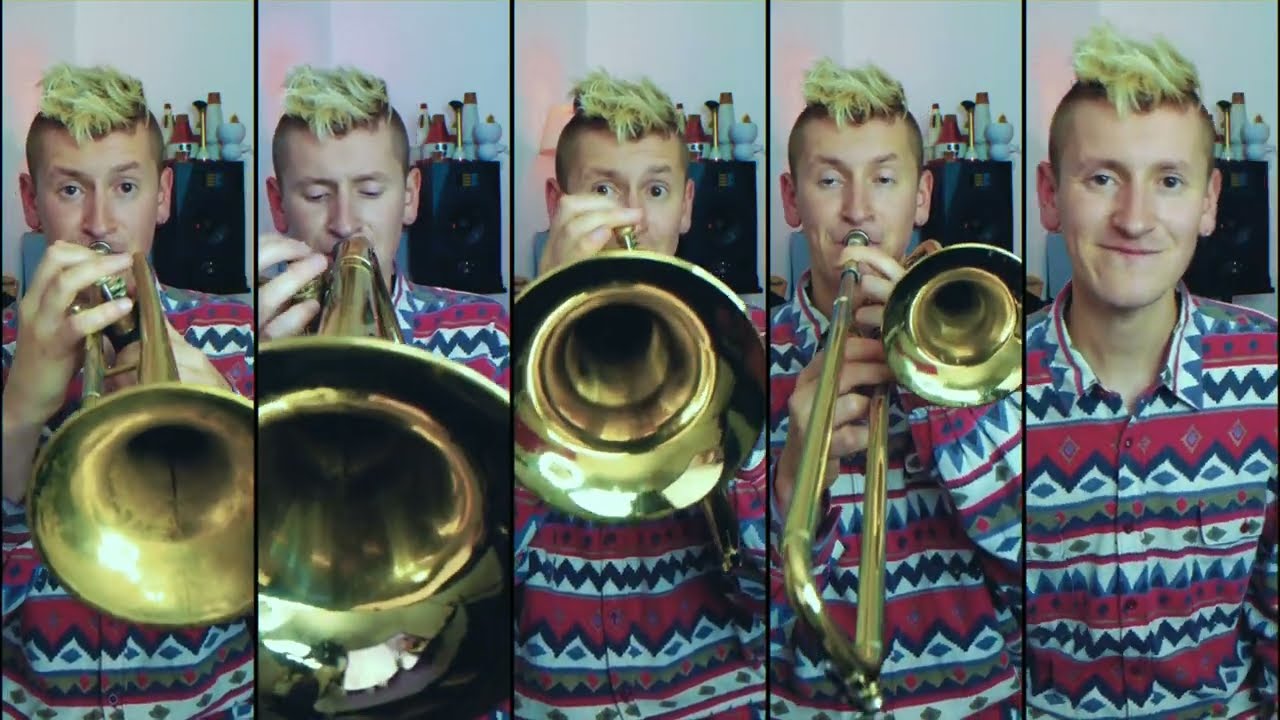 Toto - Hold The Line arranged for Brass Quintet with sheet music
